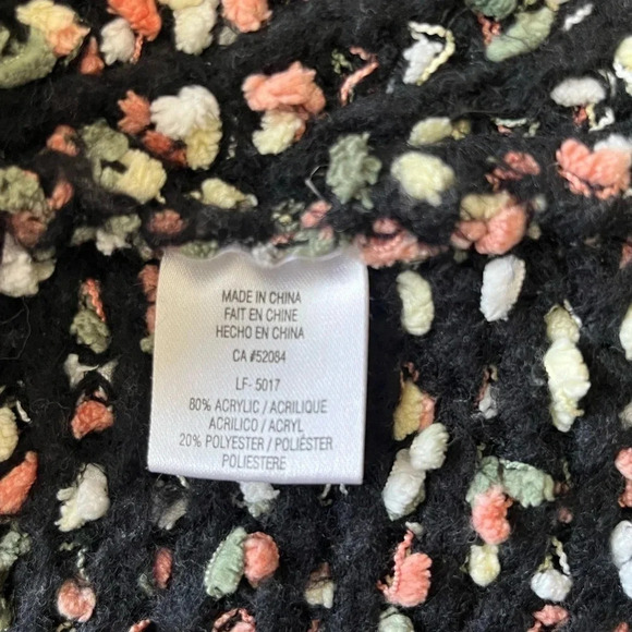 Anthropologie | La Fee Verte Open Confetti Shawled Cardigan - Picture 4 of 5